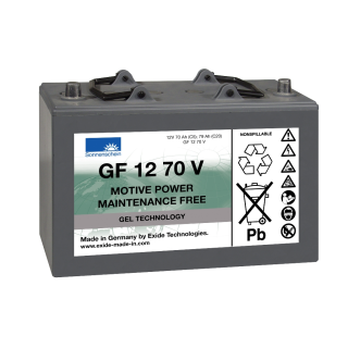Sonnenschein GF12 070 V (dryfit traction Block)  Blei-Gelbatterie 12V 70/79Ah (C5/C20)